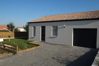 Image de Maison neuve dans un lotissement calme à 3 km de la plage