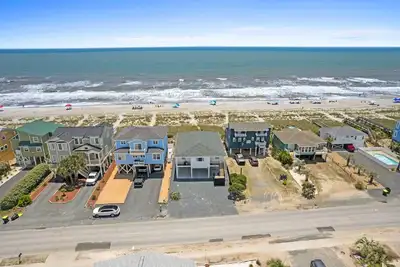 Image de Cake by the Ocean at Holden Beach, Ocean front home, Fully renovated custom finishes