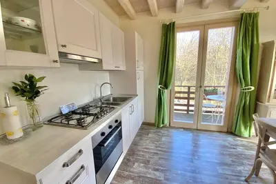 Image de Cozy farmhouse in the mountains. Animals are welcome