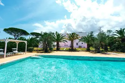 Image de Tenuta Afra, masseria with pool, large studio apartment