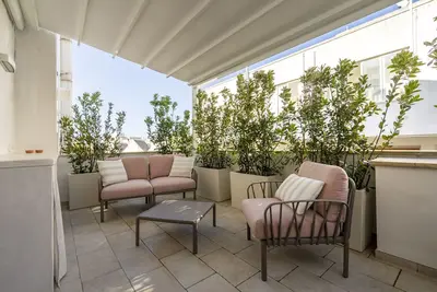 Image de Appartement de vacances \"Civico40 Suite\" avec 2 terrasses privées, balcon et Wi-Fi
