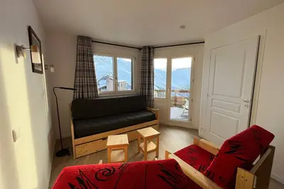 Image de Appartement rénové à Avoriaz, centre station, 4 pers, tout confort, balcon exposé sud