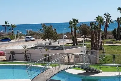 Image de Ocean viewpoint in front of Torre la Sal beach. Close to Magic World.