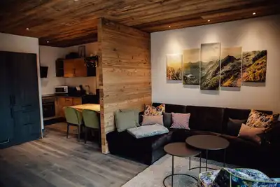Image de Chalet \"Zillertal Juwel\" avec vue sur les montagnes, balcon et Wi-Fi