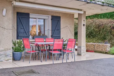 Image de Studio avec terrasse privée, Wi-Fi et climatisation