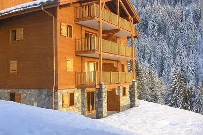 Image de Appartement avec Terrasse, Jardin et Piscine Chauffée à Crest-Voland - 6 Pers.
