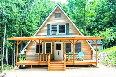 Image de A Cozy A-Frame near Patoka Lake and French Lick