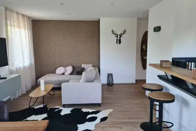 Image de Ferienwohnung 80 qm 1 Sep. Schlafzimmer fĂĽr 1-4 Personen mit Balkon