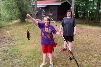 Image de Mini Cabin 5 Near Ocean City & Assateague On catch and release fishing lake