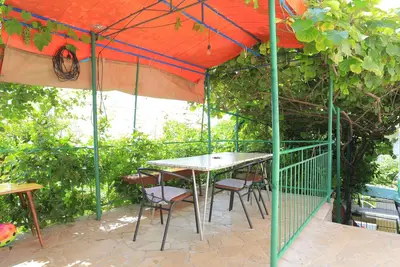 Image de Appartement d'une chambre avec le balcon et la vue sur le mer Gradac, Makarska (A-21172-a)
