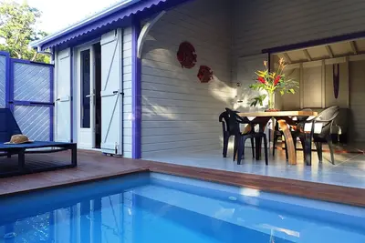 Caraïbes Cottage Violet Piscine Privée a 900m de la Plage