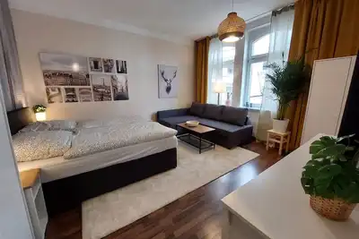 Image de 3/2 Voll Ausgestattetes Apartment Mitten in Erfurt Parkplatz Inkl