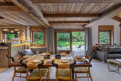 Image de Chalet familial avec sauna, proche remontées mécaniques, Megève