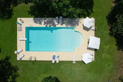 Image de Maison de vacances privée avec bain à remous, piscine privée, Wifi, Tv, près de Montepulciano