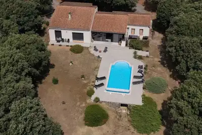 Image de Villa Louna au milieu du bois