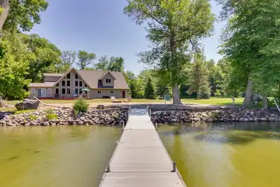 Image de Lakefront Sunburg Vacation Rental w/ Boat Dock!