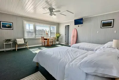 Large Hotel Room: 2 Double Beds