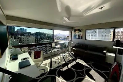Image de Le Studio avec Piscine et Vue du Port de Sydney