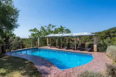 Image de Appartement de vacances \"Ses Solls\" avec vue sur la montagne, piscine partagée et Wi-Fi