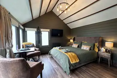 Image de Luxury Cabin Perfect for Stansted Airport and Short Stays in the Country Side