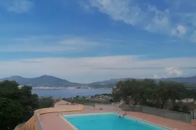 Image de Porticcio proche ajaccio. F3 dans résidence avec piscine 5 minutes des plages