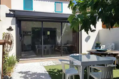 Image de Nouveau : à 10 mn de la plage, petite maison T3 5\/7 pers. avec jardin clôturé