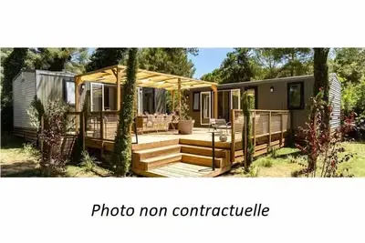 Image de Mobilheim Tribu 71m2 (5 Schlafzimmer 3 Badezimmer) + Terrasse 11 Personen