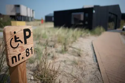 Lodge modifié, à seulement 100 m. de la plage