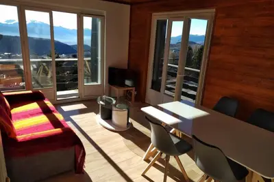 Image de Appartement de vacances \"Foun Vive\" avec balcon et vue sur la montagne