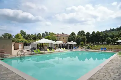 Image de Studio 'Dimora Il Feudo Apt 20' avec piscine partagée, Wi-Fi et climatisation