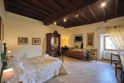 Image de Apartment in a historic building in the center of Bagnoregio.