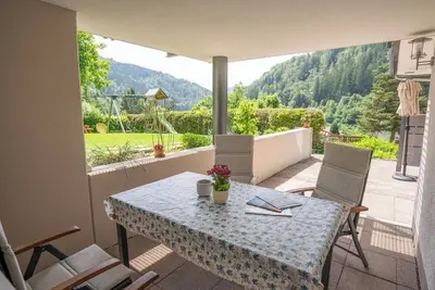 Image de Appartement de vacances \"Haus Franziska\" avec vue sur les montagnes, terrasse privée et Wi-Fi