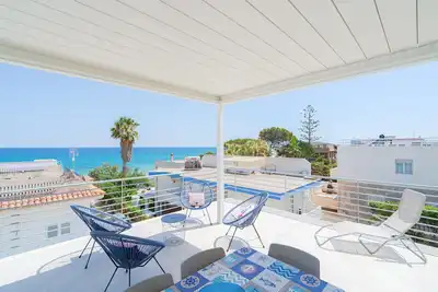 Image de Appartement de vacances \"Greta Vista Mare\" avec vue sur la mer, terrasse privée et Wi-Fi