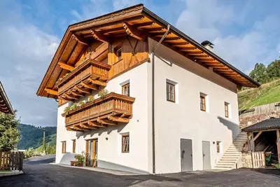 Image de Appartement de vacances \"Oberpatiglhof - Anna\" avec vue sur les montagnes, terrasse et Wi-Fi