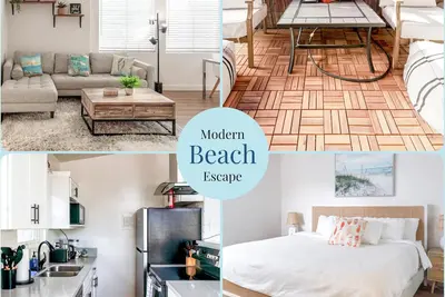 Image de 2br Coastal Getaway w King Bed & Ev Charging, Just Steps Away from the Beach!