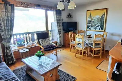 Image de Appartement cosy pour 6 pers. avec mezzanine Ă Crest-Voland, proche pistes et commerces