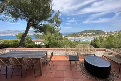 Image de Villa vue mer, 3 chambres, terrasse, wifi