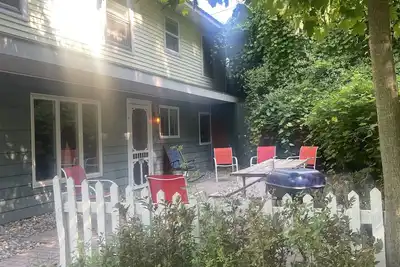 Image de Castle Point Resort\non Hamlin Lake. \nHome, cottages, boat\n 650 ' Lake frontage