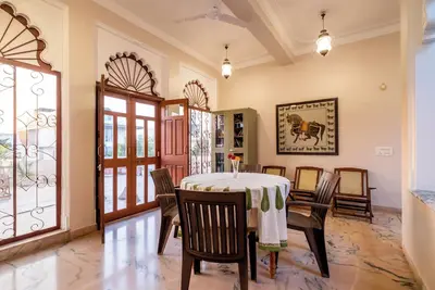 Image de Let's Have Family Chaupal at Aangan by Aromataruvilla Udaipur