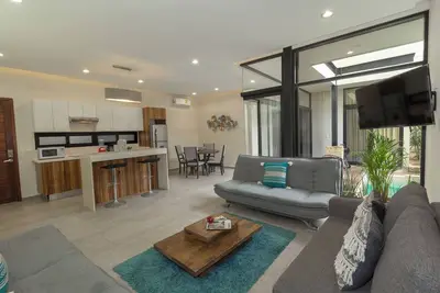 Image de Hermosa Villa familiar con alberca privada, muy cerca de zonas activas en Tulum