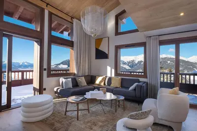 Image de Duplex spacieux à Courchevel 1650 - 8 personnes, 3 chambres, proche télécabine