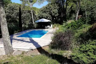 Image de Agréable villa avec grand jardin et piscine entre Montpellier et le Pic St Loup