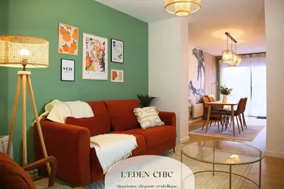 Image de L'Eden Chic- Balnéo-Jardin-Parking gratuit, à deux pas de la Carrière Wellington