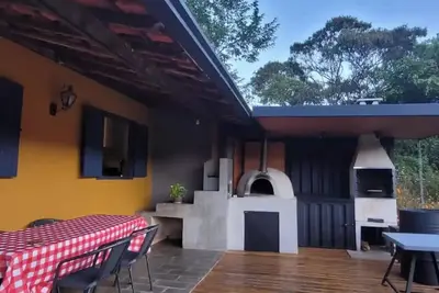 Image de House in Ibitipoca with barbecue