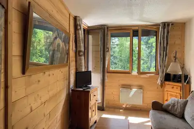 Image de Appartement face Mont Blanc, une chambre