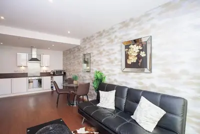 Image de Central Glasgow Flat with Juliet Balcony