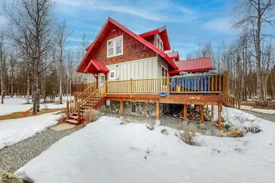 Image de Beautiful cabin with woodstove & firepit, near outdoor recreation