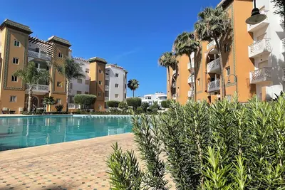 Image de Appartement Dans une Résidence au Charme Andalous Avec Piscine et Plage à 10 min