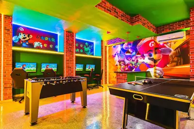 Image de Last Minute Disney! Private Pool, Hot Tub, Game Room & Themed Bedrooms. Book Now! #97317