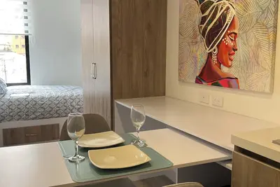 Image de Espectacular loft en chapinero alto. A 5 minutos de la zona G!